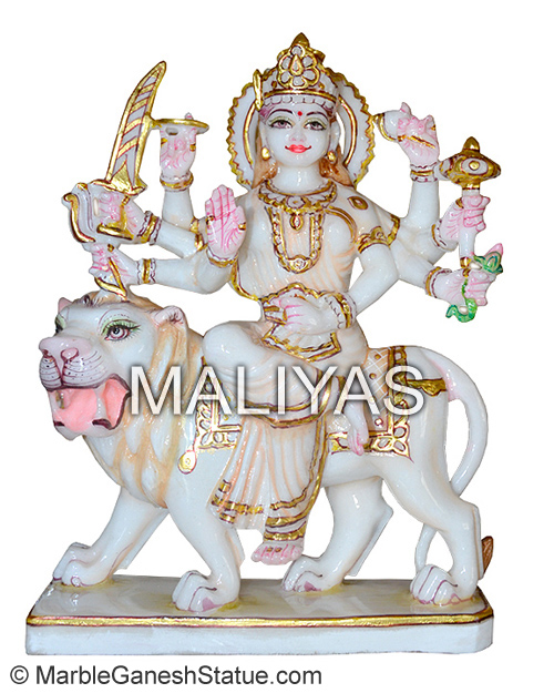 Durga Maa Marble Moorti