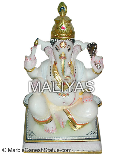 Ganesh Ji Marble Idols