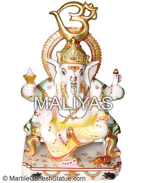 Makrana Marble Ganesha Statue