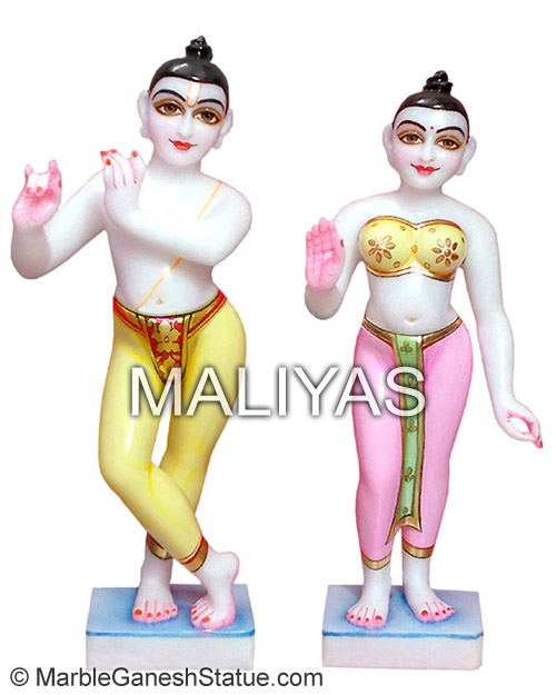 Iskcon Marble Radha Krishna Deities