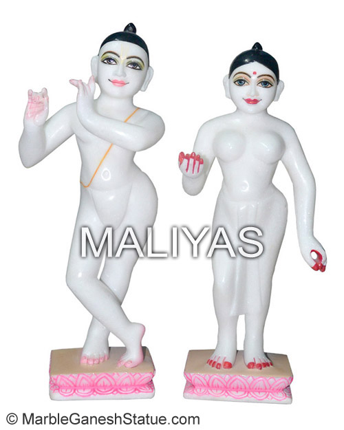 Iskcon Marble Radha Krishna Moorti