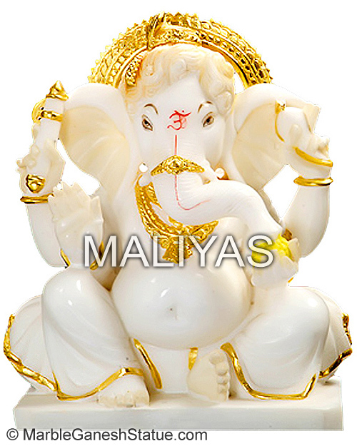 Lord Ganesh Murti from Marble