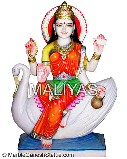 Marble Brahmani Maa Statue