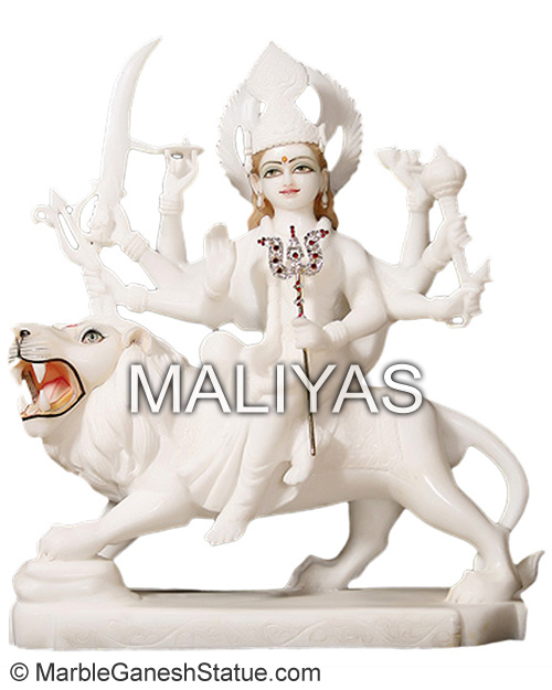 Marble Durga Maa Murti