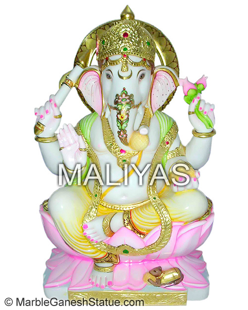 Marble Ganesh Ji Statue