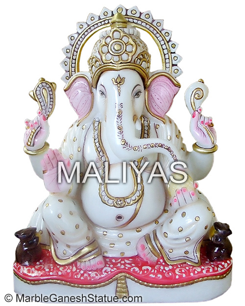 Ganesha Marble Statue