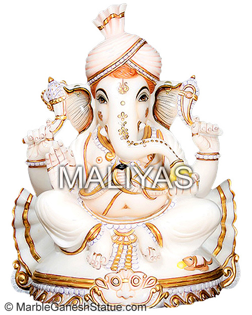 Classic Ganesha Statue made of Marble