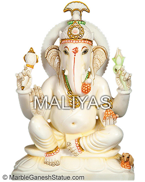Beautiful Marble Lord Ganesh