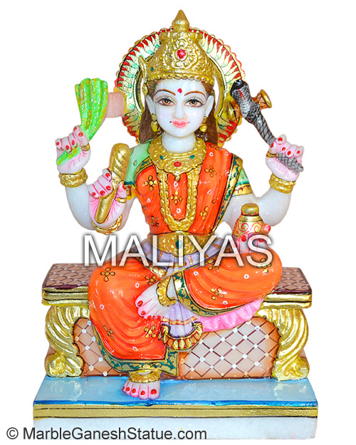Marble Ganga Mata Murti