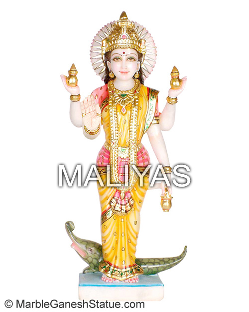 Marble Ganga Statue