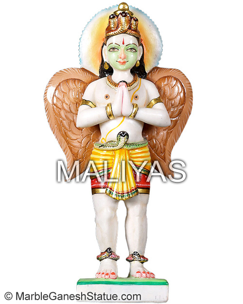 Marble Garuda Statue