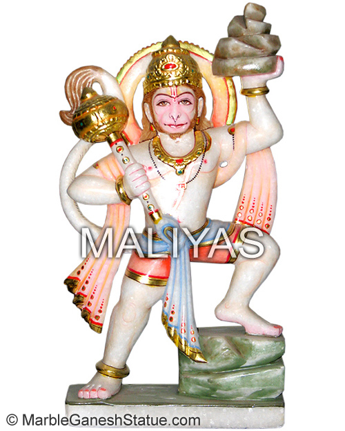 Marble Hanuman Statue