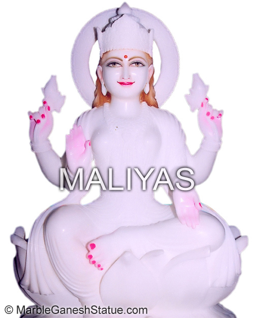 Marble Idols Lakshmi Statue