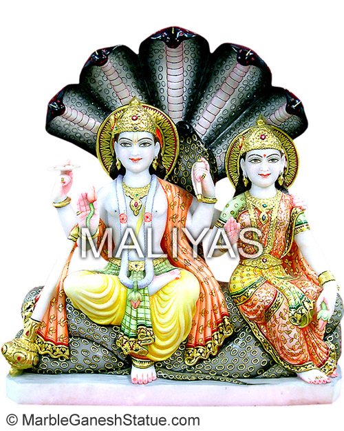 Marble Laxmi Vishnu Ji