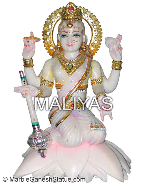 Marble Maa Gayatri Moorti