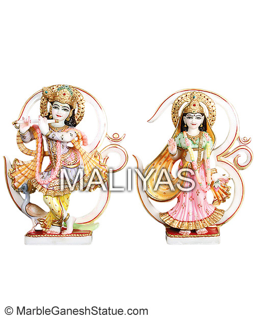 Marble Moorti Radha Krishna