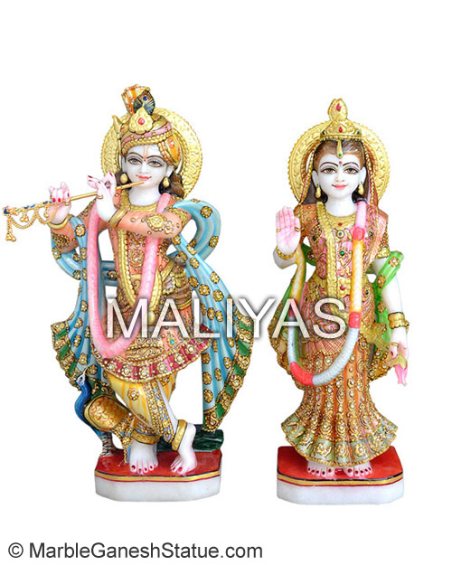 Marble Radha Krishna Idols