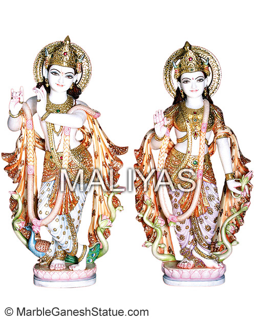 Marble Radha Krishna Idols