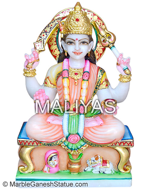 Marble Santoshi Mata Statue