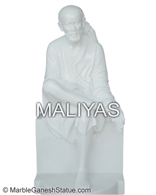 Marble Shirdi Sai Baba Statue