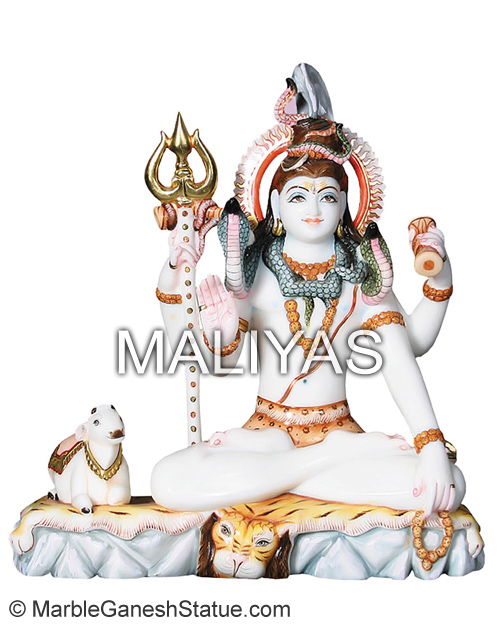 Marble Shiva Statue