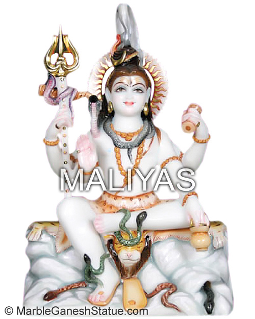 Marble Shiva Statue
