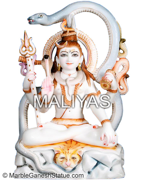 Marble Shiva Statue