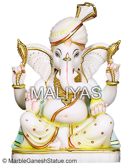 Marble Statue of Lord Ganesha