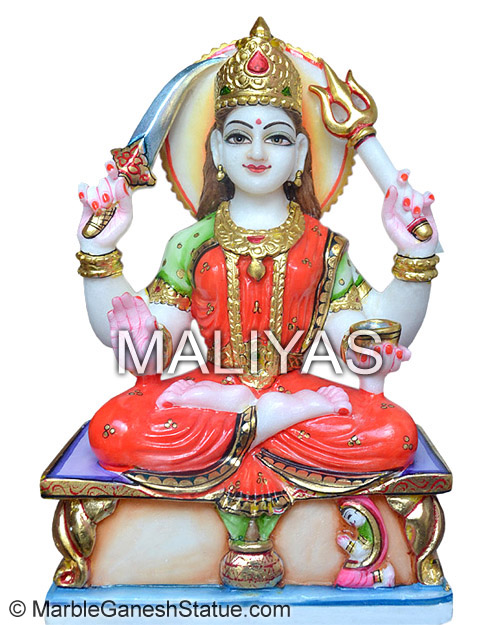 Marble santoshi Statue