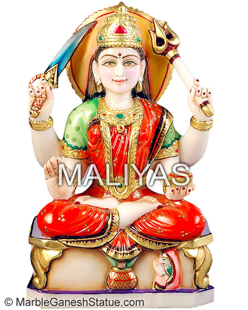 Marble santoshi maa Murti