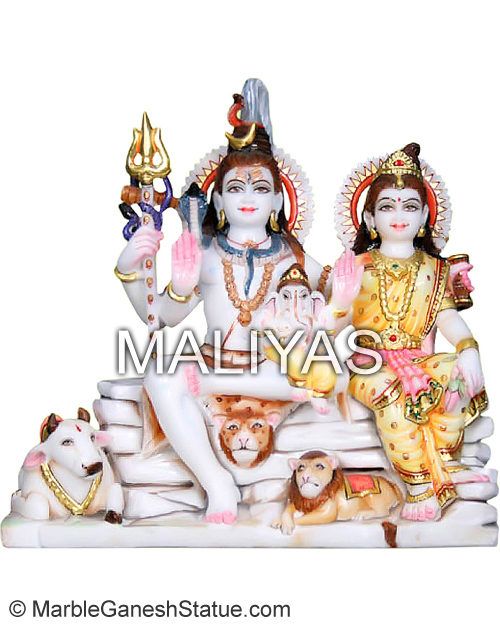 Shankar Parvati Statue