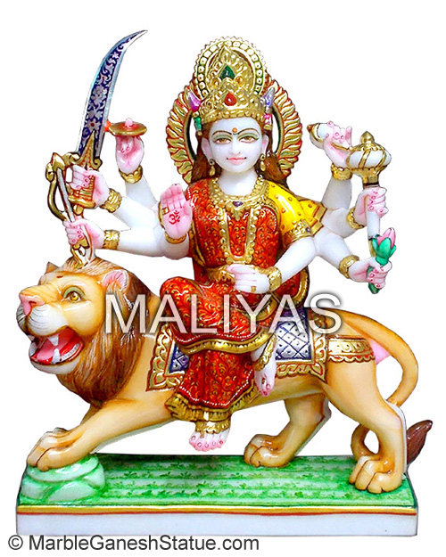 Sherawali Mata Statue