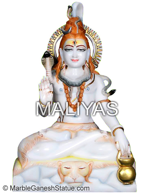Shiva Marble Statue