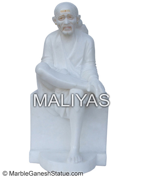 White Makrana Marble Sai Baba