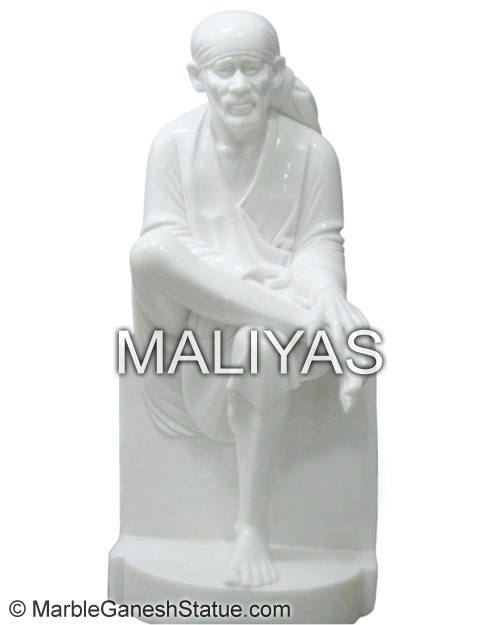 White Marble Sai Baba