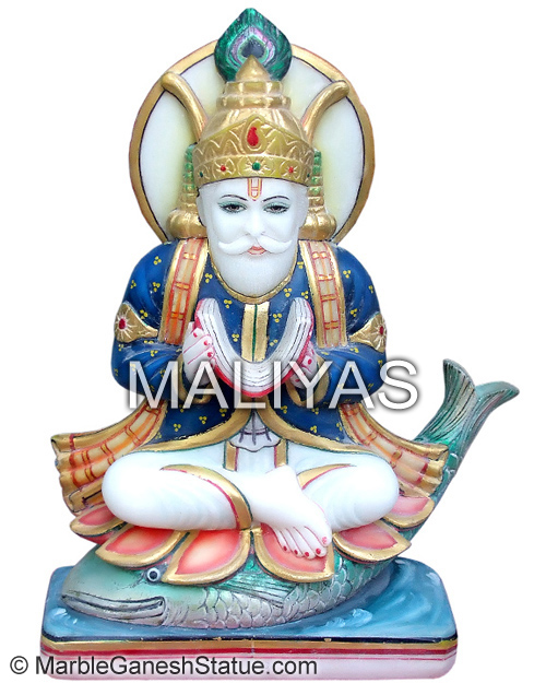 lord Marble Jhulelala idol