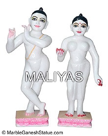 Iskcon Marble Radha Krishna Moorti