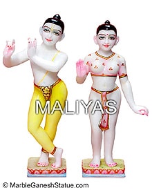 Iskcon Stone Radha Krishna Deities