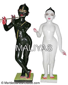 Iskcon deities marble statues