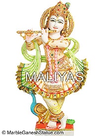 Marble Krishna Ji Statue