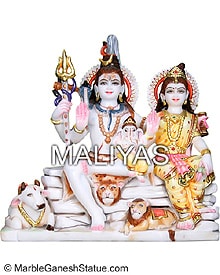 Shankar Parvati Statue